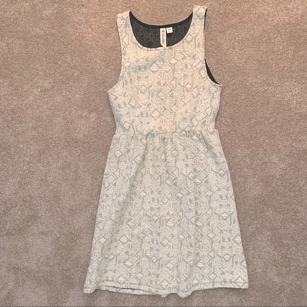 Altar’D State soft grey geometric dress